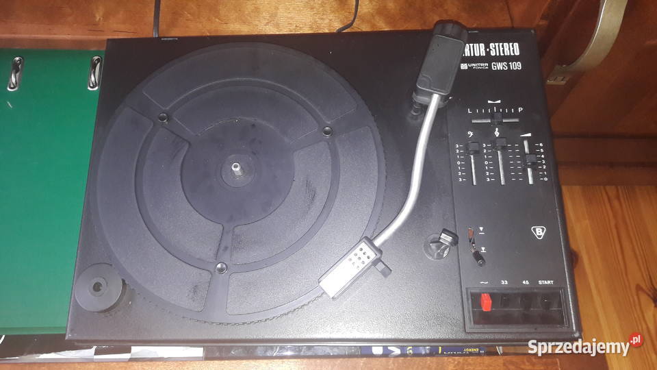 zestaw unitra Gramofon Magnetofon kasetowy Bydgoszcz sprzedam