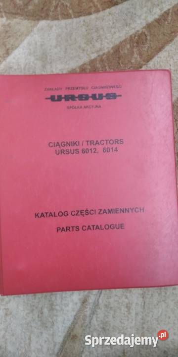 Katalog części Ursus 60126014 oryginał luty 1998 lubelskie Lublin
