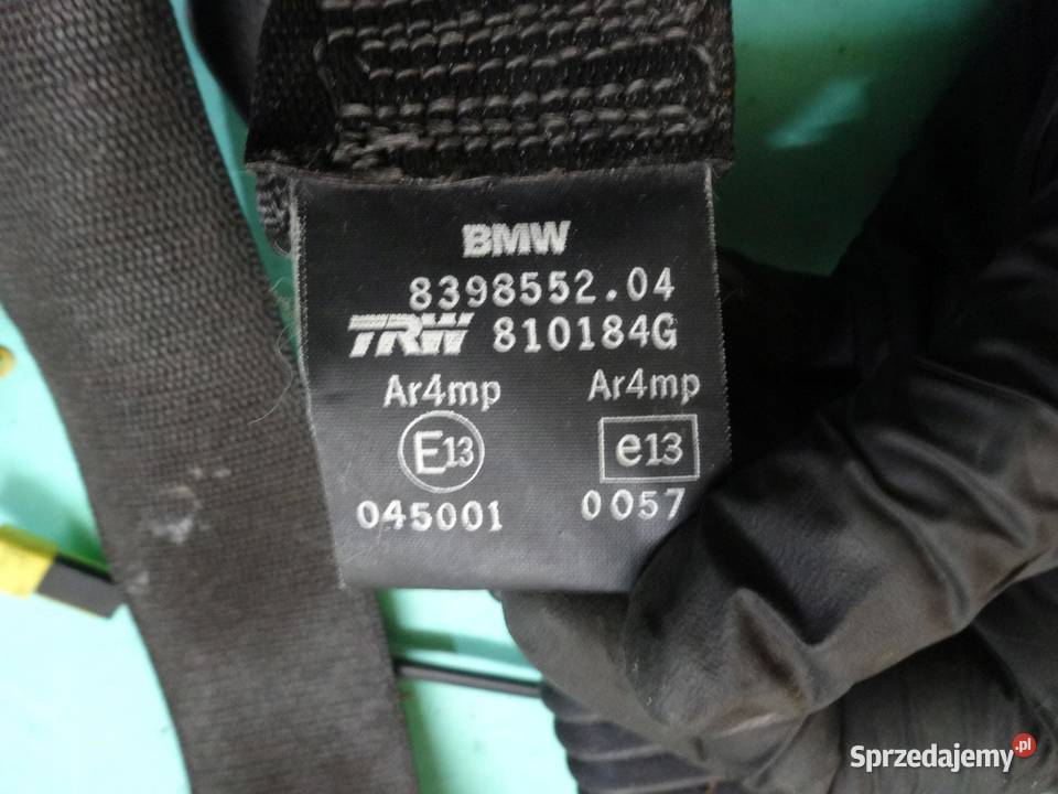 BMW Z3 99r pas bezpieczeństwa prawy przód