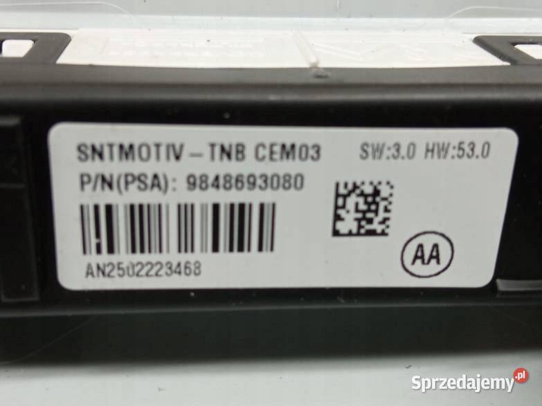 LAMPKA PODSUFITKI 96781445 Opel Mokka II 2020 B