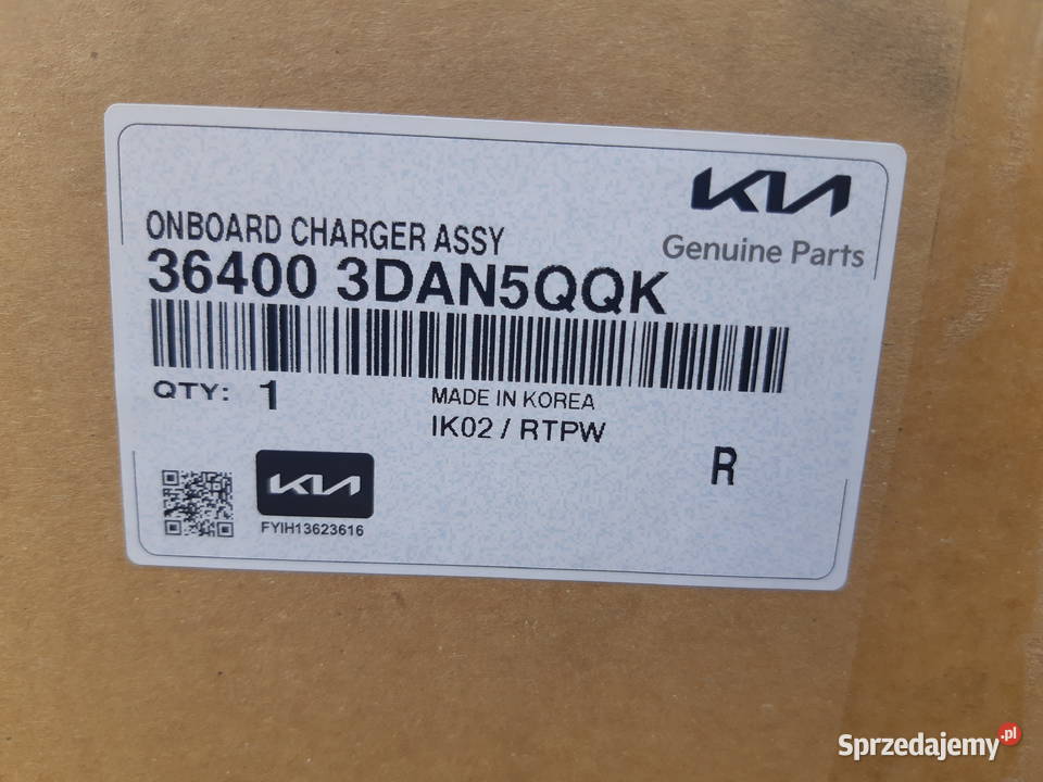 FALOWNIK ŁADOWARKA MODUŁ KIA SPORTAGE V 2022 Drezdenko