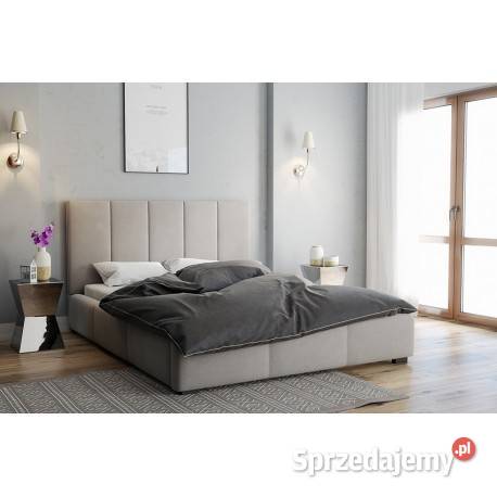 200x200 łozko tapicerowane z pojemnkiem Łódź sprzedam