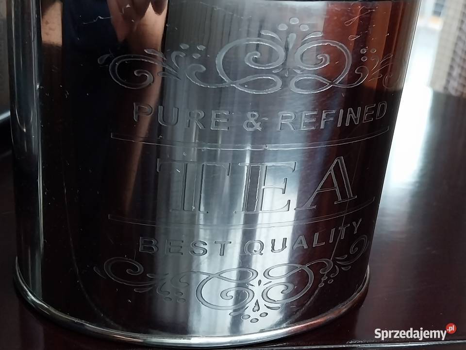 Pojemniki metalowe na kawę herbatę i ciasteczka Wałbrzych