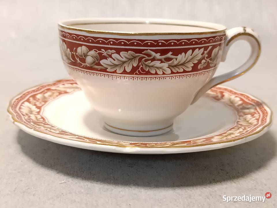 ROYAL PETAL MARLBOROUGH Grindley Serwis kawowo Porcelana i szkło Dobrzany