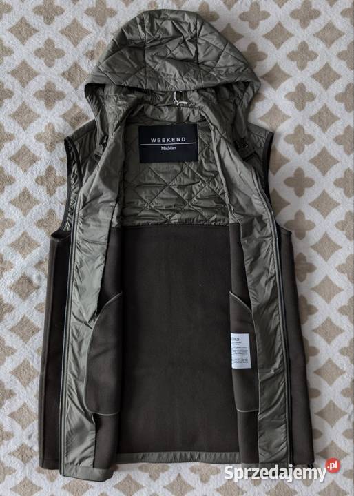 Kamizelka damska Mara Weekend Nastro Wool Vest Kurtki i płaszcze