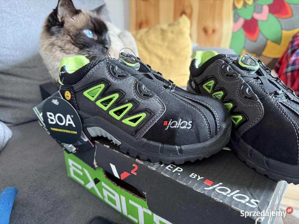 Buty robocze Jalas exalter 2 z podeszwą vibram czarny Choszczno