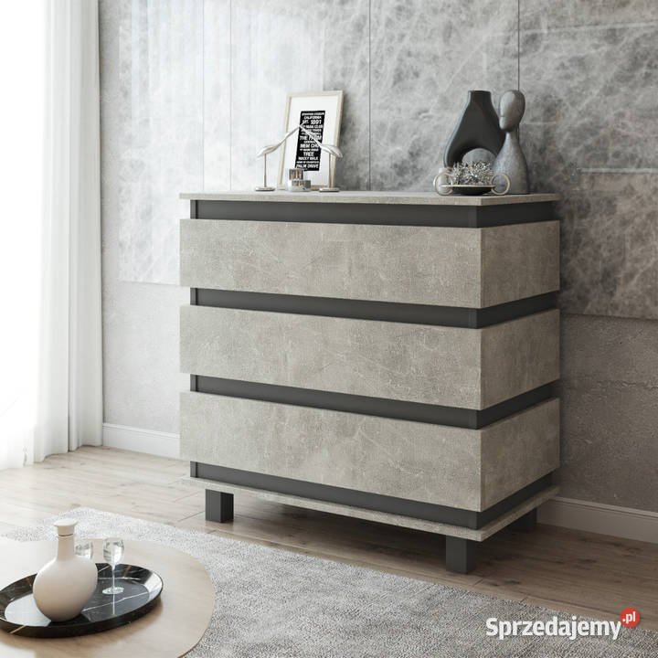 Komoda Nowoczesna Do Sypialni Salonu Szafka Rtv 83cm Elbląg