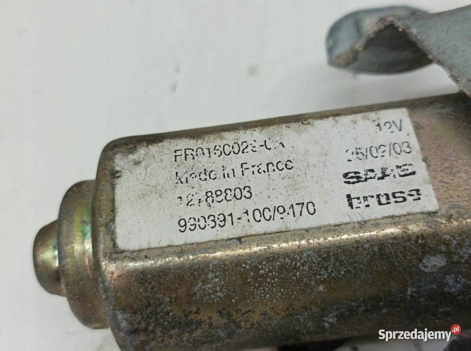 MECHANIZM SZYBY LEWY PRZÓD EU 12788803 Saab 93 świętokrzyskie