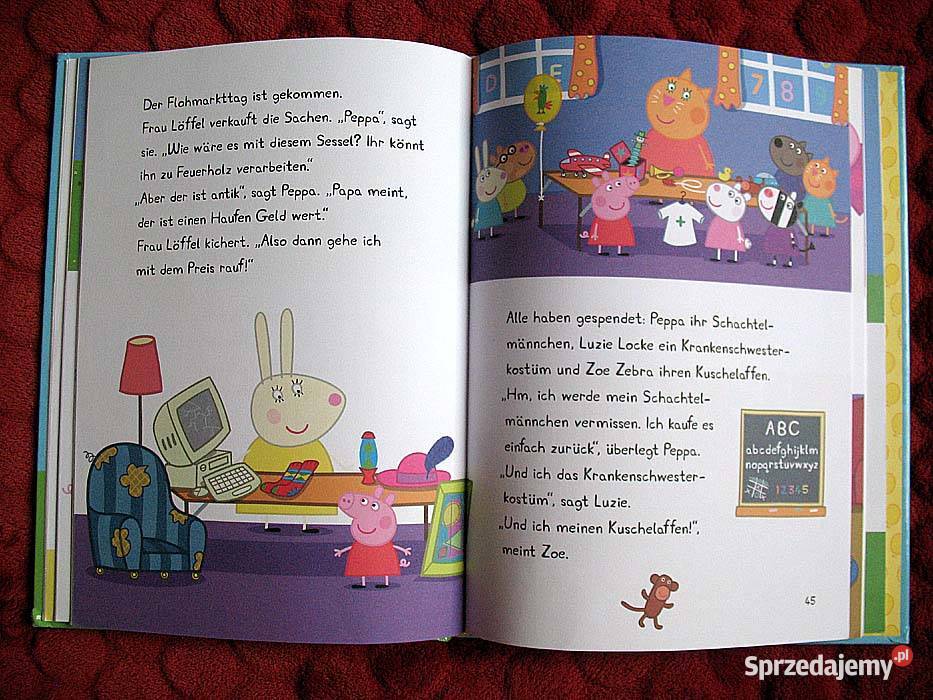 Frhliche 5 Minuten Geschichten Pepa Pig książka Siedlce