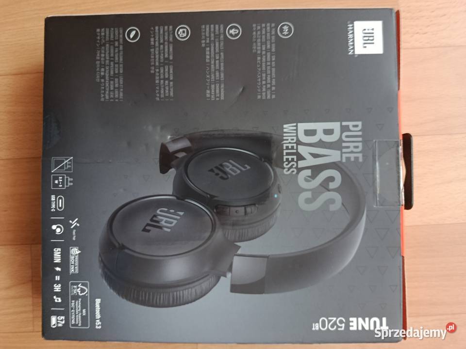 Słuchawki bezprzewodowe JBL tune520bt Elektronika śląskie Chorzów