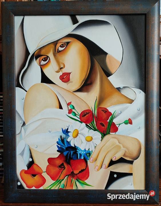 Kopia obrazu T Łempickiej Pełnia lata Warszawa