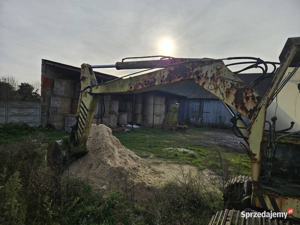 Koparka gąsienicowa Waryński K408 Janków Przygodzki sprzedam