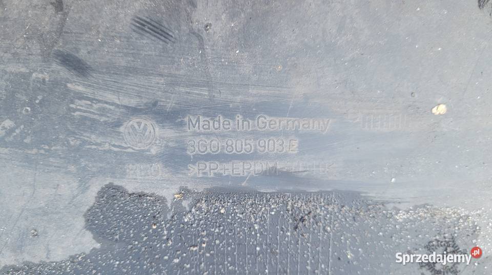 VW PASSAT B8 SPOILER DOKŁADKA ZDERZAKA PRZÓD