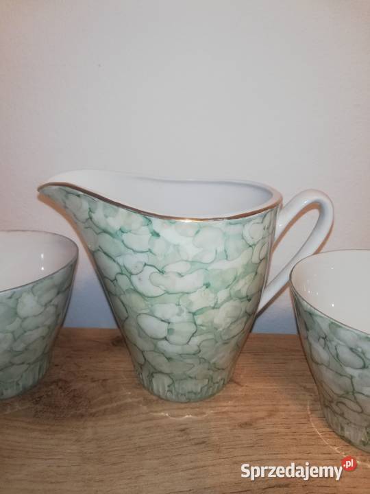 Stara porcelana Włocławek PRL projWPotacki lata Warszawa