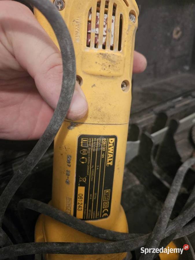 DeWalt D28132QS szlifierka kątowa 125 mm 1100 W Szlifierki i polerki małopolskie Rabka-Zdrój