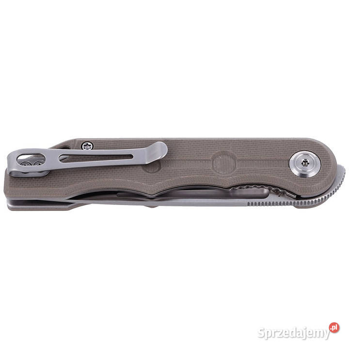 Nóż składany Kubey Mizo Tan G10 Satin 14C28N by Warszawa sprzedam