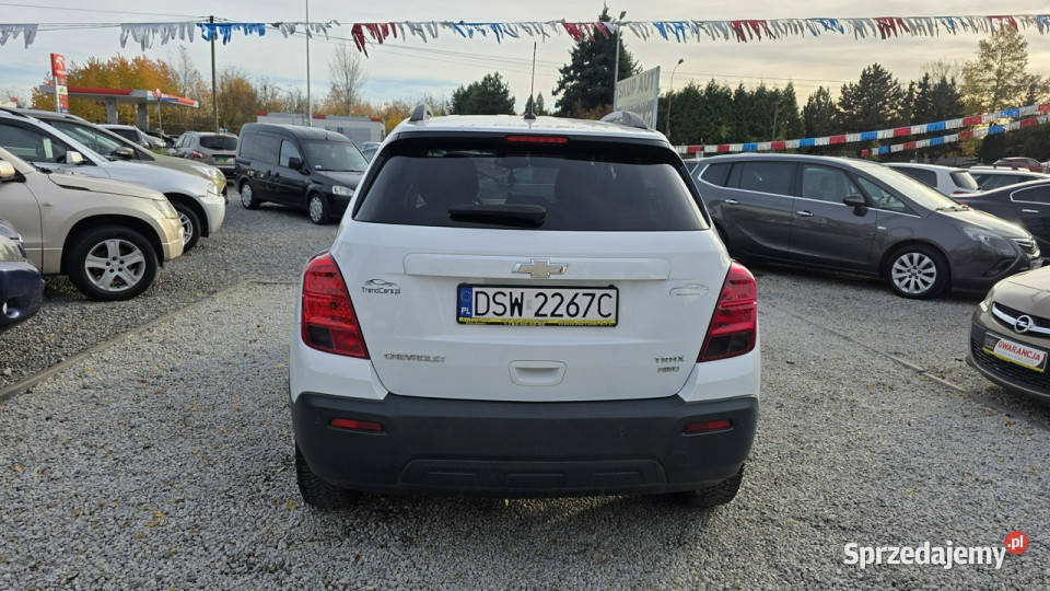 Chevrolet Trax 4x4 14 Benzyna 140 Udok Przebieg 1400cm3 Świdnica