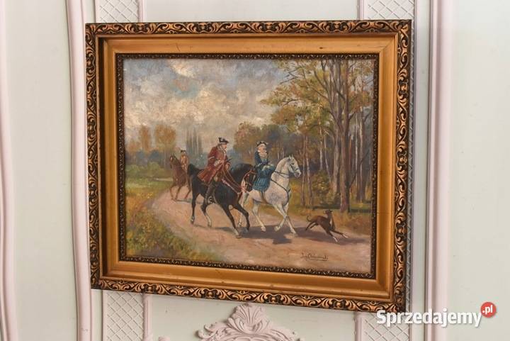 Jan Chełmiński Arystokracja Na Konach Stary małopolskie Kraków