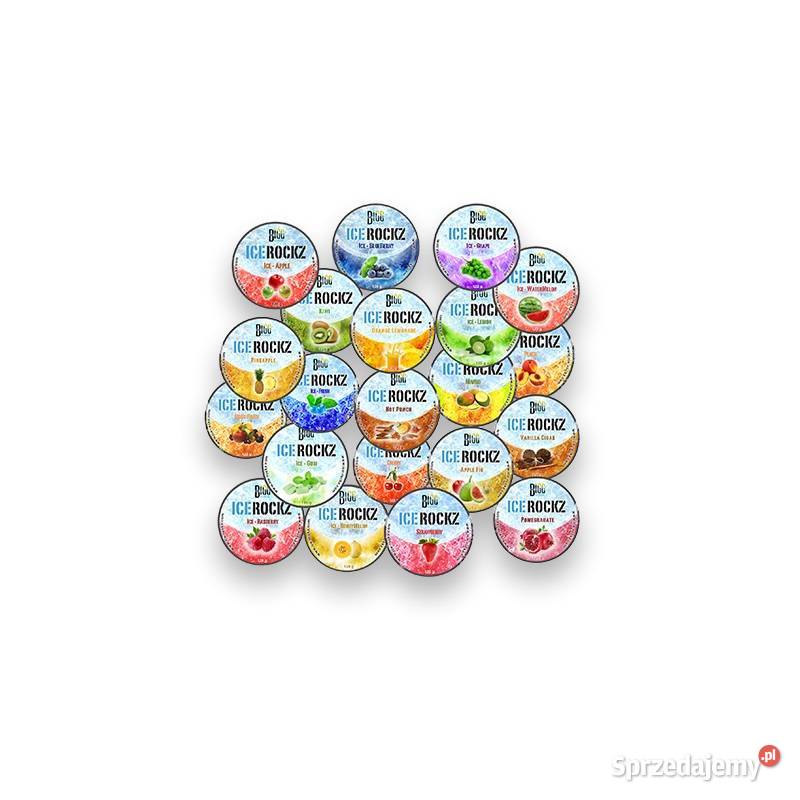 Ice Rockz Sour Touch 120g Kamyczki do Palenia Pozostałe Łódź
