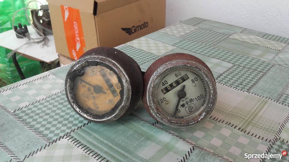 Lampy i liczniki MZ Trophy jaskółka shl wfm Stradunia