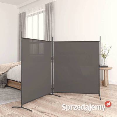 vidaXL Parawan 2panelowy antracytowy 348 x 180 Warszawa