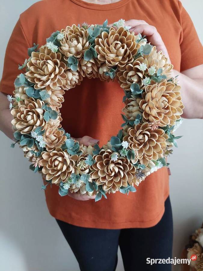 PISTACJOWY WIANEK Z GAŁĄZKAMI