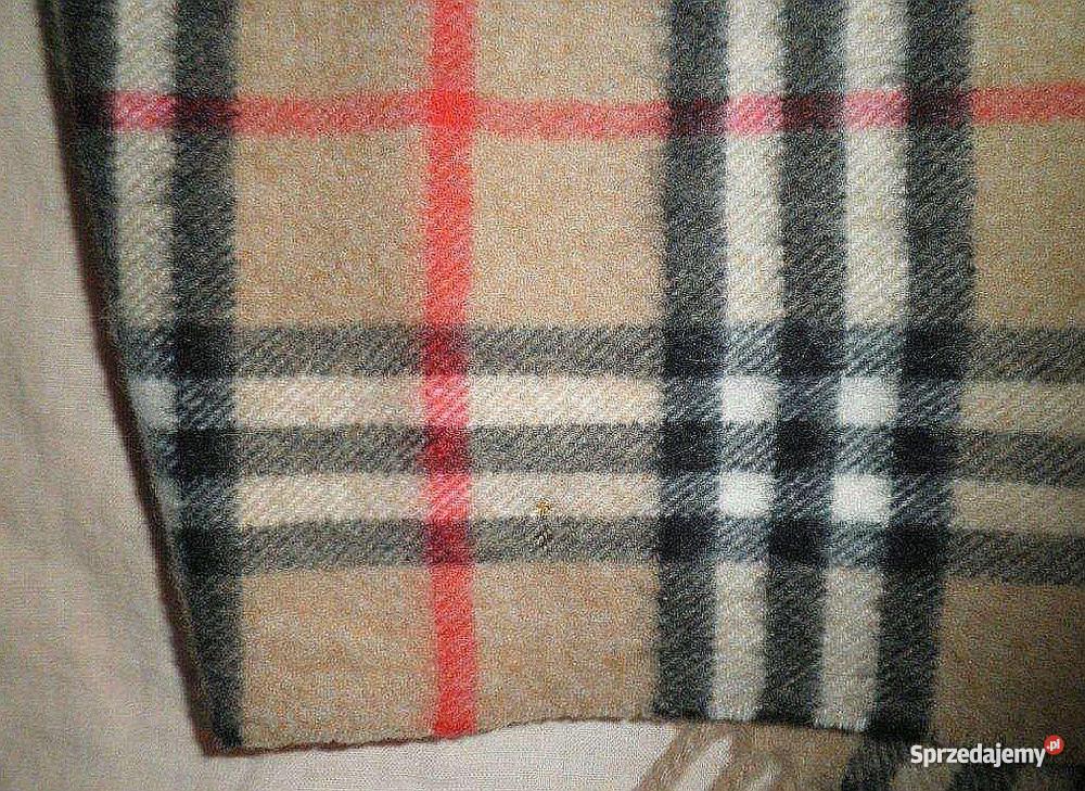 SZALIK BURBERRY 30 x 168 kaszmir 100 lubelskie