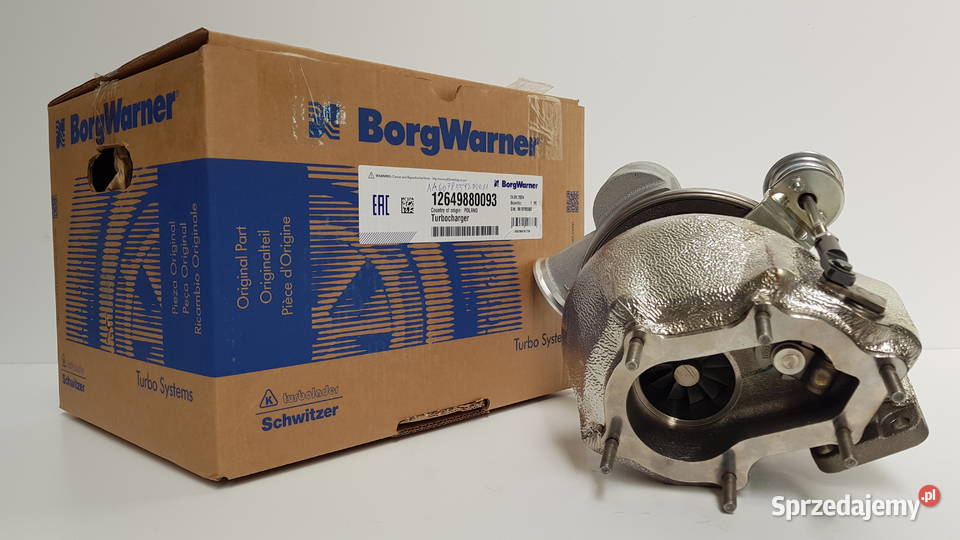Nowa turbosprężarka BorgWarner KKK 12649880093 dostawcze Siedlce sprzedam