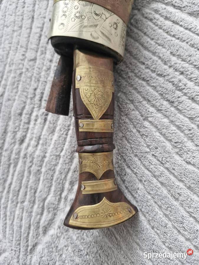 Ozdobny nepalski Kukri Khukuri nóż