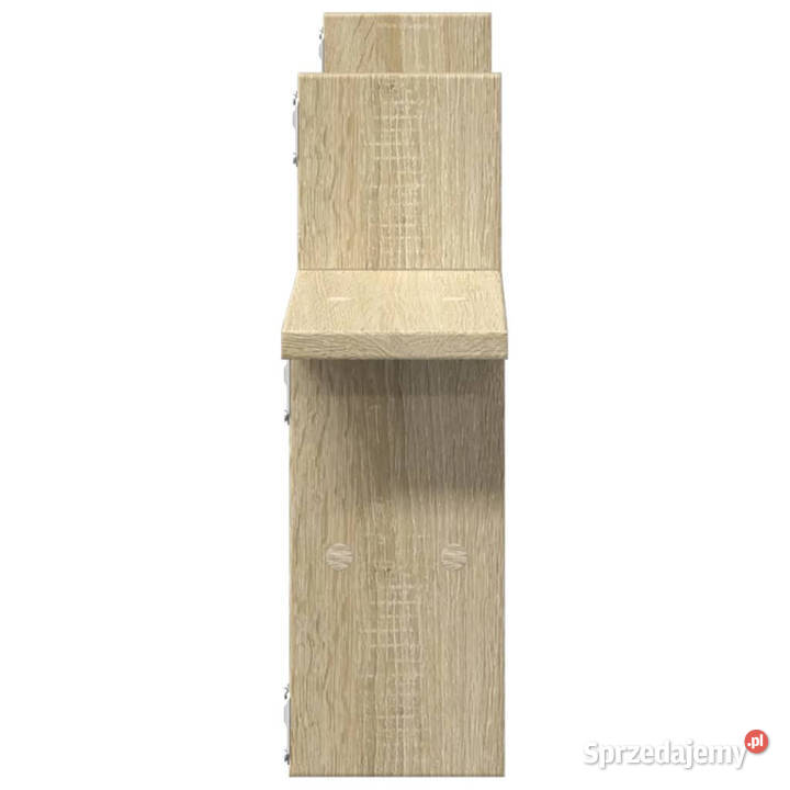 Półki ścienne 2 dąb sonoma 38x12x38 WM853247 Warszawa