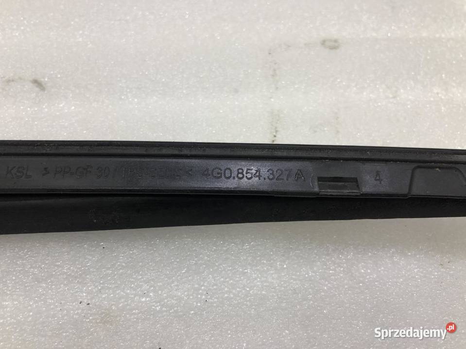 LISTWA SZYBY LEWA CZOŁOWA 4G0854327A AUDI A6 C7 wielkopolskie