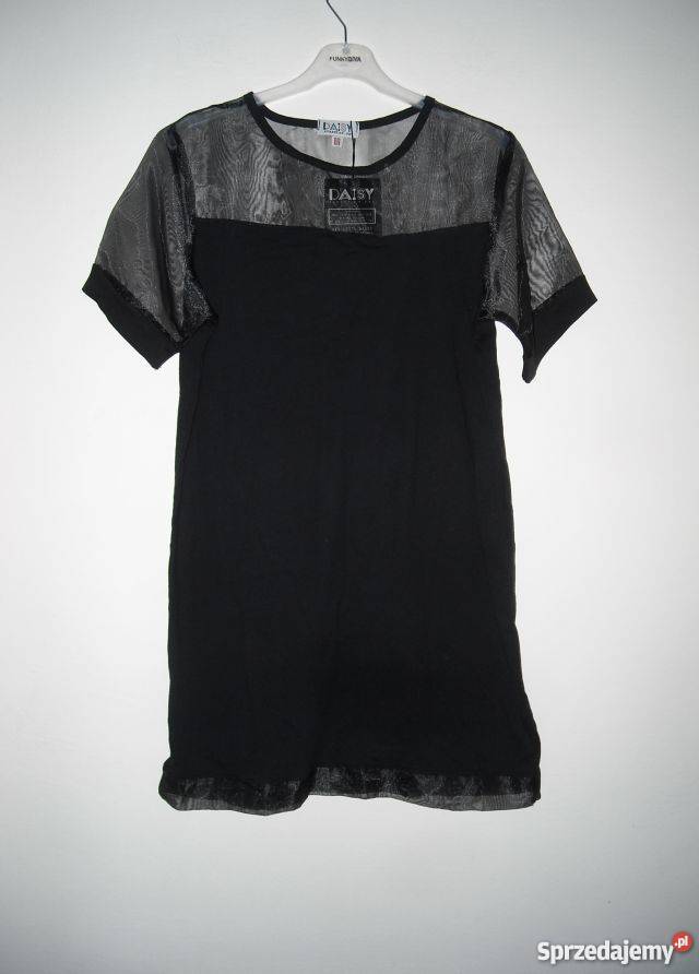 czarna tunika siateczka m czarny Lubartów