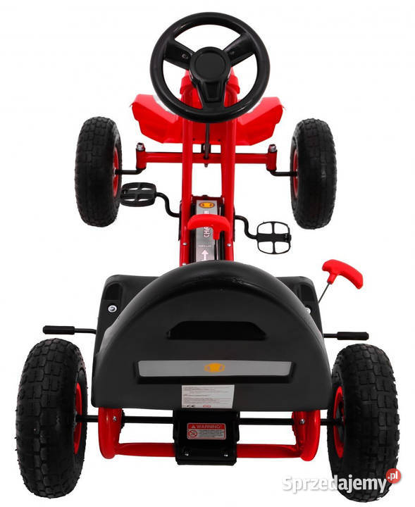 Gokart Champion czerwony pompowane koła 26 napęd Warszawa
