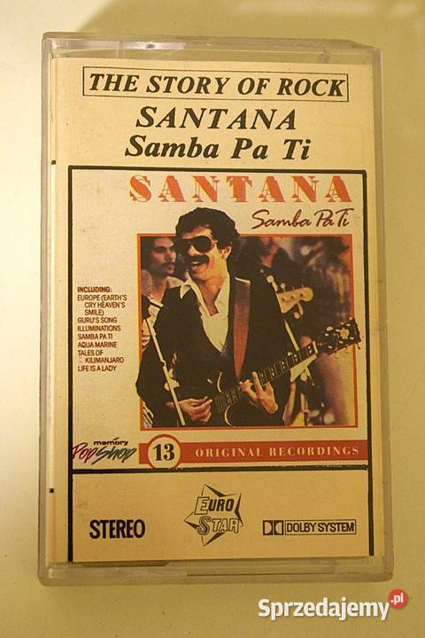 SANTANA Samba Pa Ti kaseta stan Chełmno