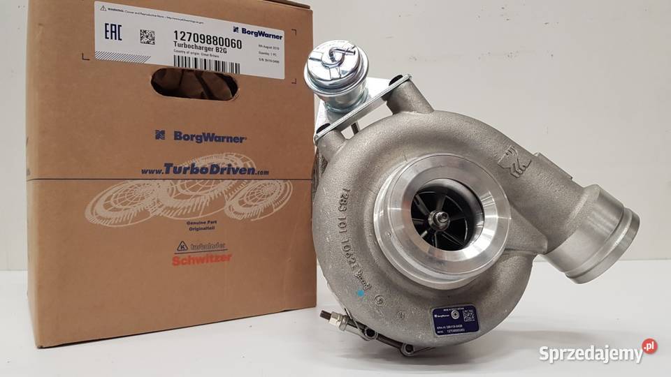 Nowa turbosprężarka BorgWarner KKK 12709880060 mazowieckie