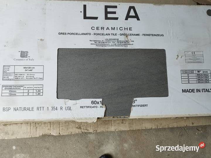Płytki Lea 60x120 Płytki uniwersalne Wykończenie Warszawa