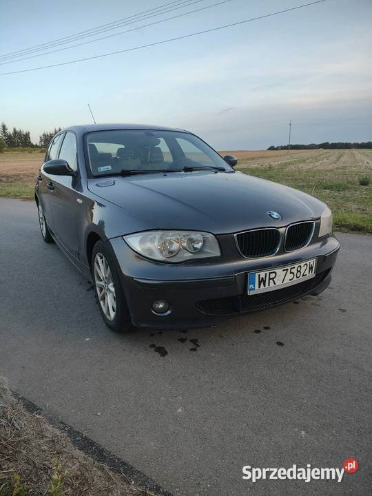 BMW e87 118d 20 szary Bychawka Trzecia