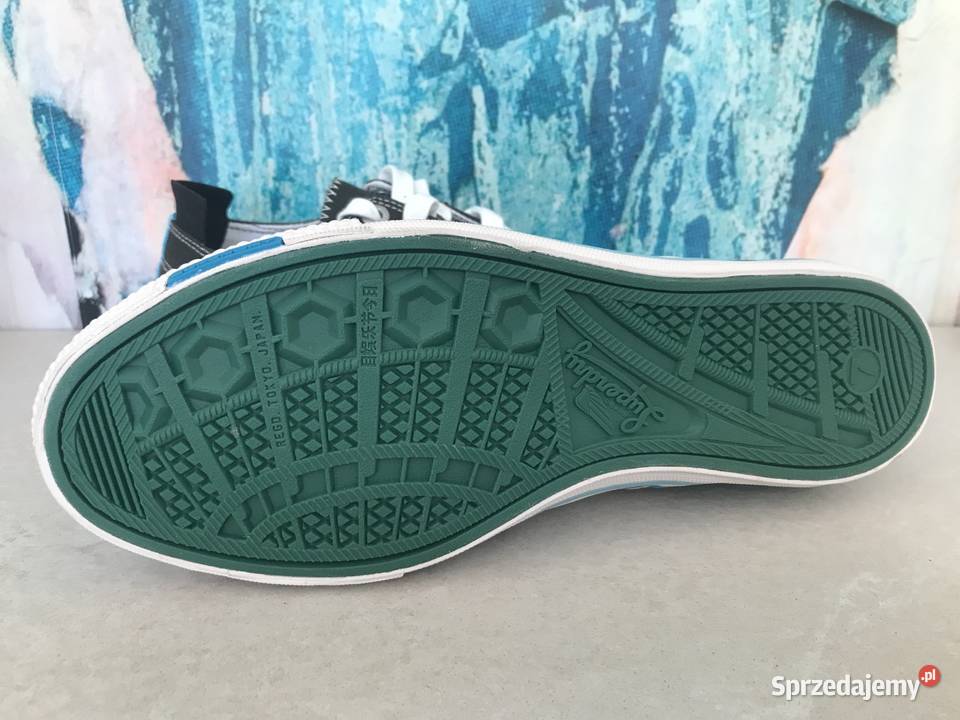 Wytrzymałe i Stylowe Trampki SUPERDRY 41 44 łódzkie Łódź