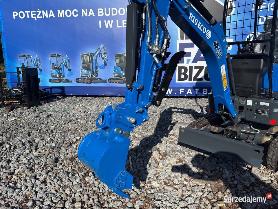 Minikoparka Rippa R10 ECO 1000 TRANSPORT Kubota Brudzowice
