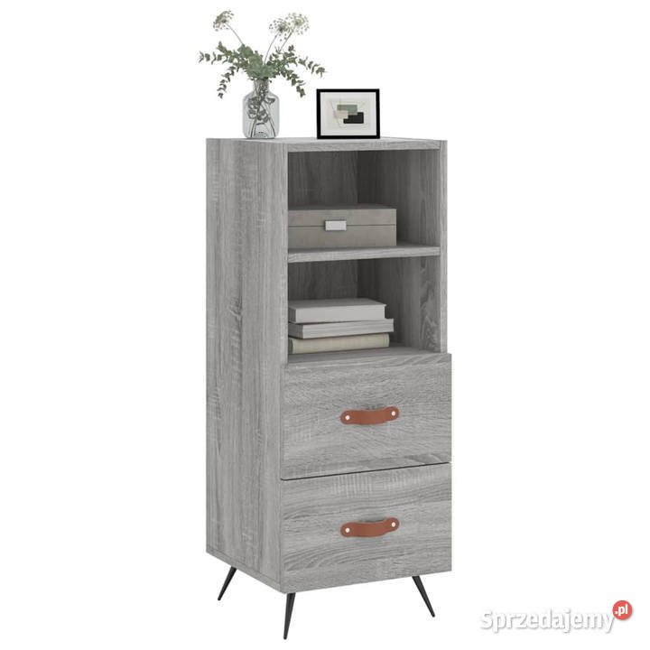 Szafka szary dąb sonoma 345x34x90 materiał Szafki Warszawa