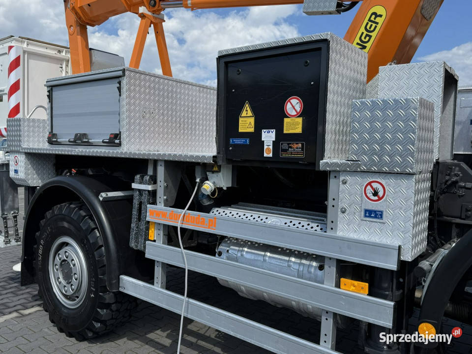 Mercedes Atego 718 E6 4x4 Zwyżka PALFINGER P210 tachograf
