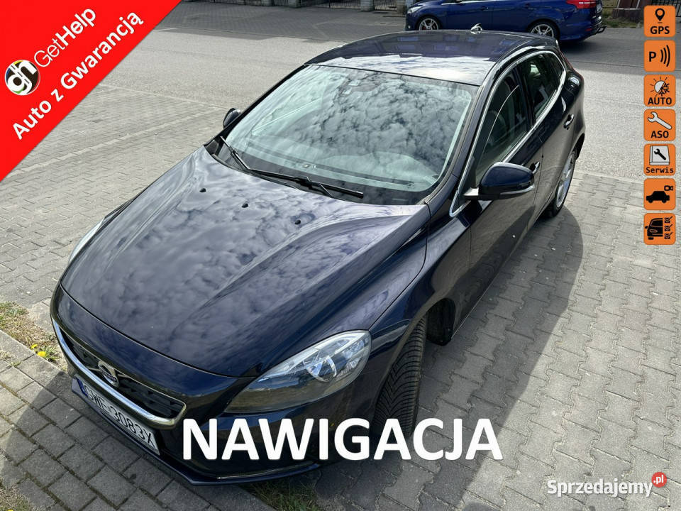 Volvo V40 Mocny silnik kamera nawigacja tempomat 190000km Wejherowo