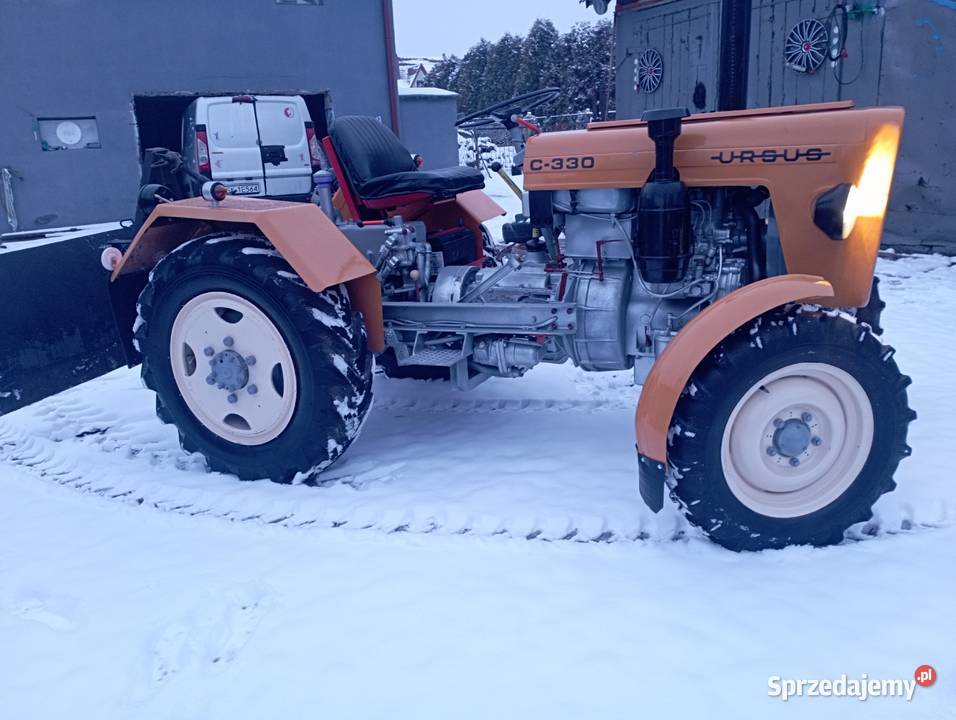 KONKRETNA Przeróbka 1987 r C330328 z Pługiem do Golasowice