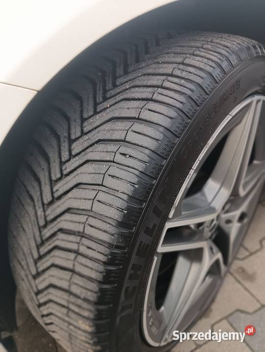 Mercedes C300 20 2019r 258 95000 pakiet AMG biały Szubin