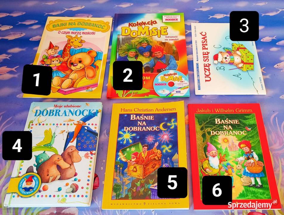 Książki dzieci bajki baśnie Zawory