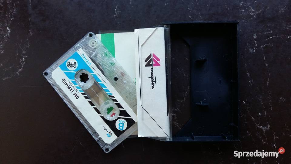 Kaseta magnetofonowa Def Leppard Pyromania Wyd Muzyka Siemiatycze