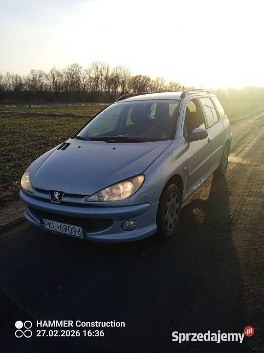 Peugeot 206 SW wielkopolskie Lubotyń