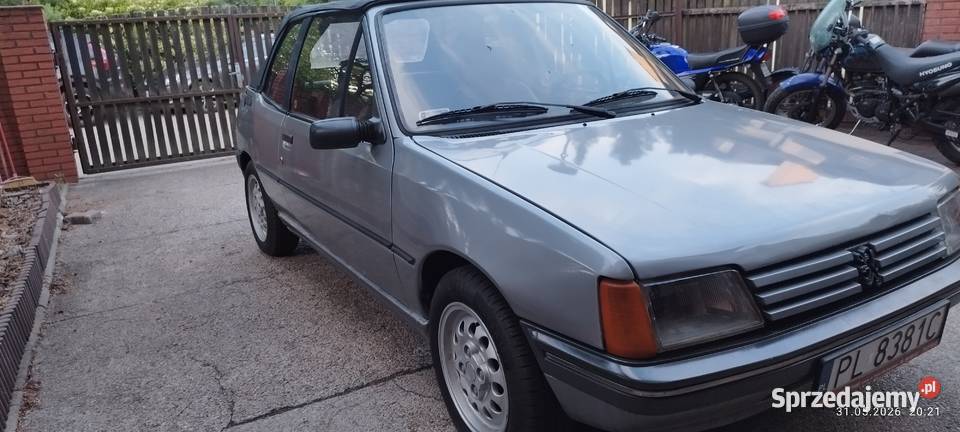 Peugeot 205 cabrio nieuszkodzony Warszawa