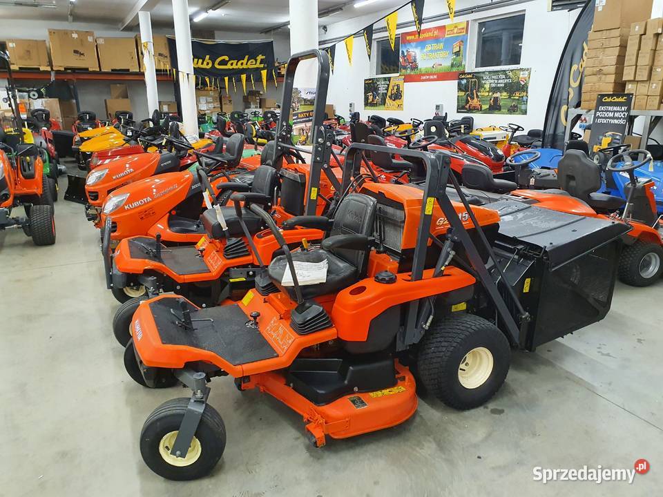 Kubota GZD15II HD zero turn Glide Cut diesel 15 Kobiele Wielkie