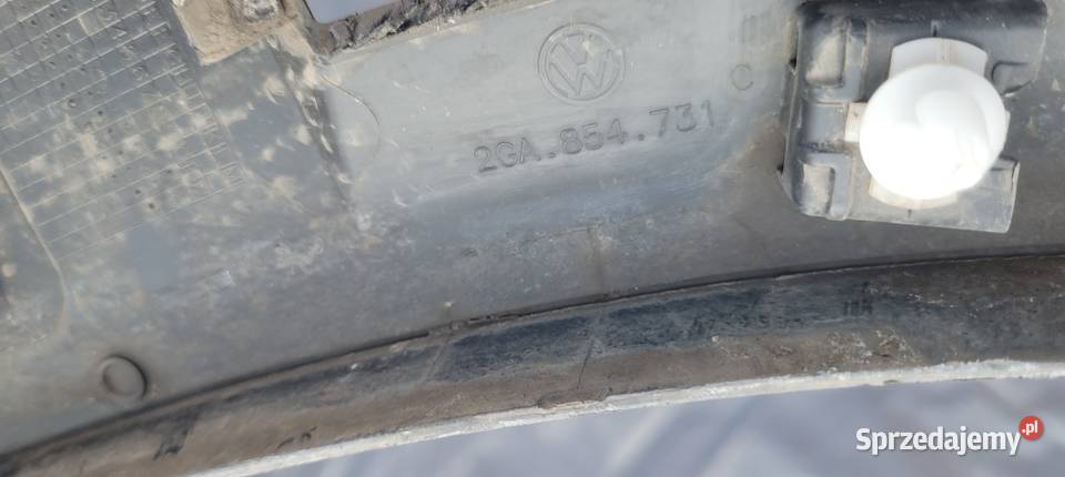 VW TROC LISTWA BŁOTNIKA LEWY PRZÓD